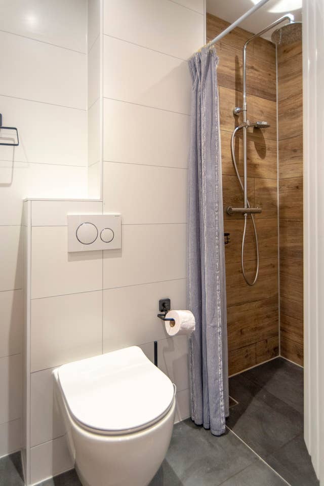 The bathroom