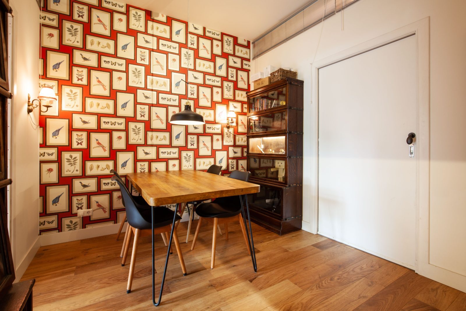 The dining room
