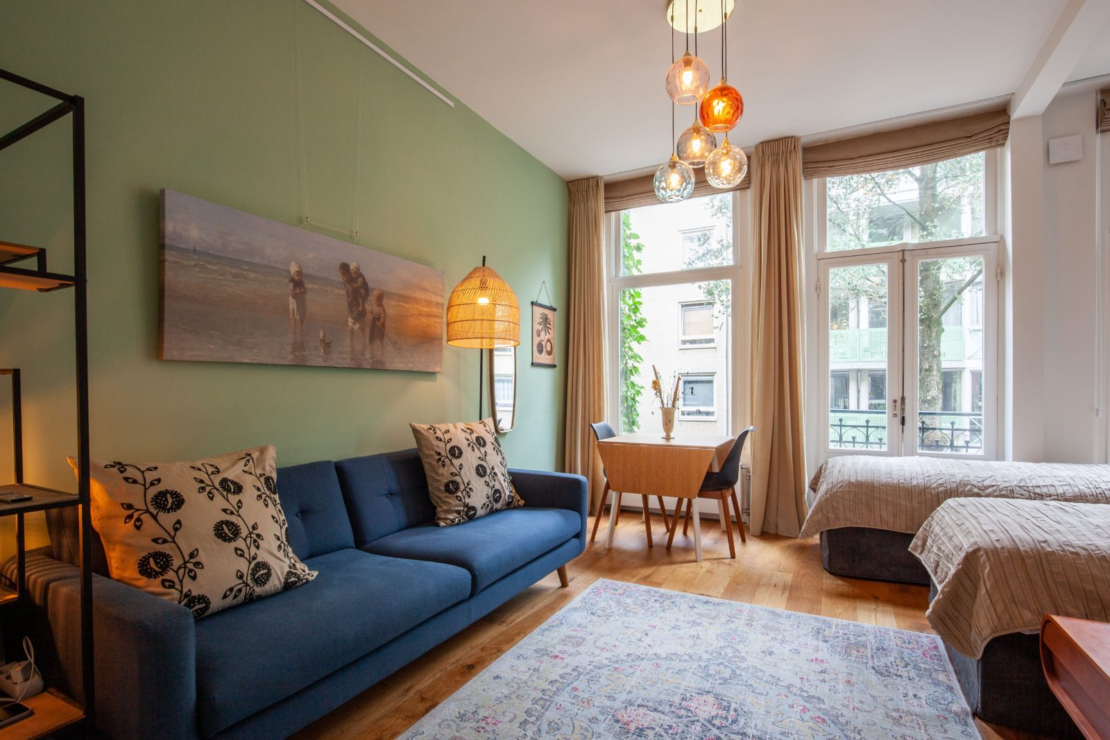 The Blue Room living area
